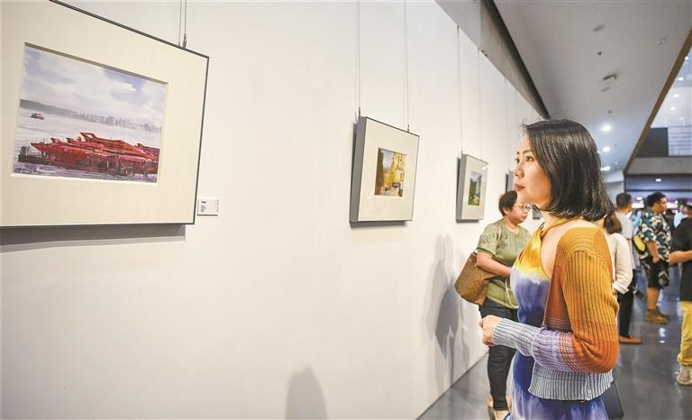 油画与水彩联袂演绎艺术二重奏