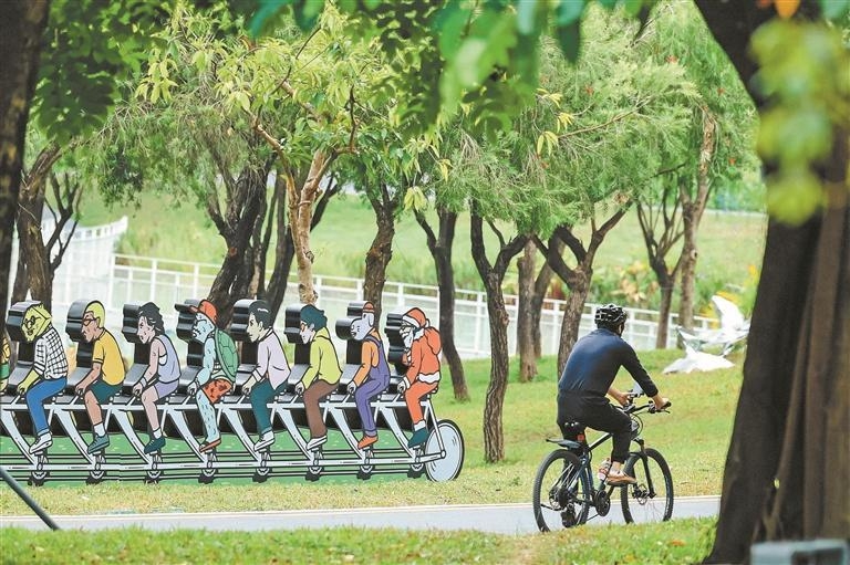 12博国际低碳城·2023公共艺术展开幕