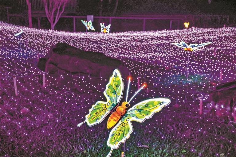 观澜湖点亮梦幻灯海