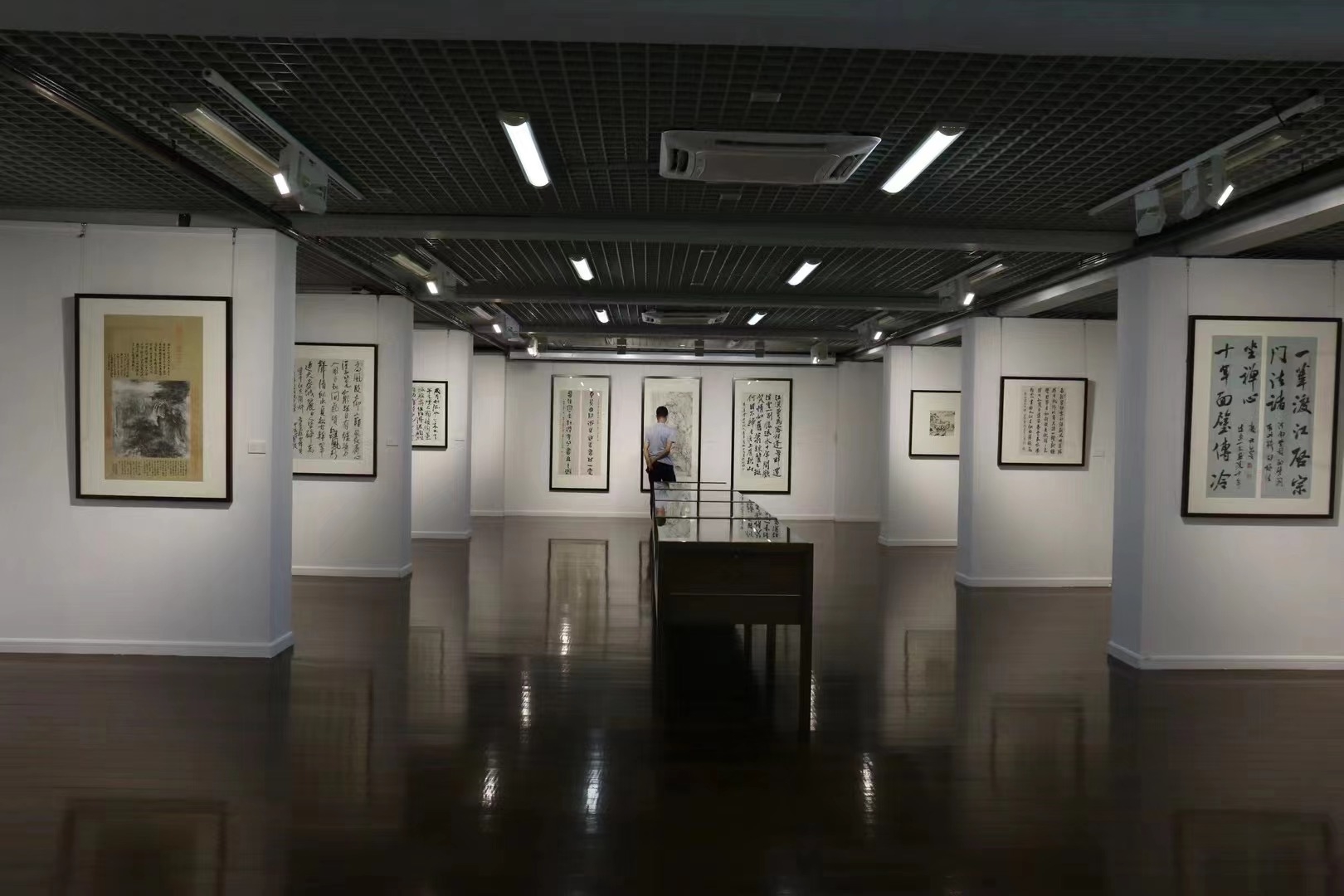 “流水十年” 东一书画雅集交流展在12博美术馆（东湖馆）开展