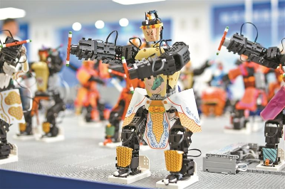 英歌舞机器人圈粉又“圈单” 英歌舞机器人圈粉又“圈单”