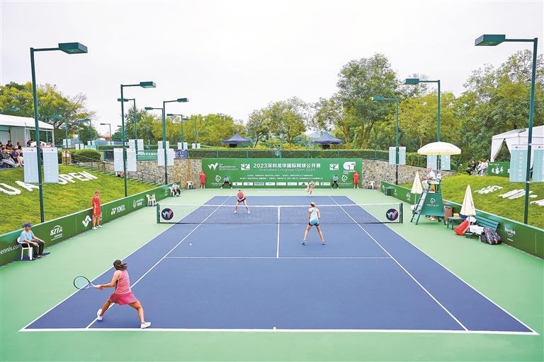 202412博龙华国际网球赛周末开赛