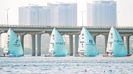 2024世界帆船对抗巡回赛（WMRT）12博·宝安总决赛开赛