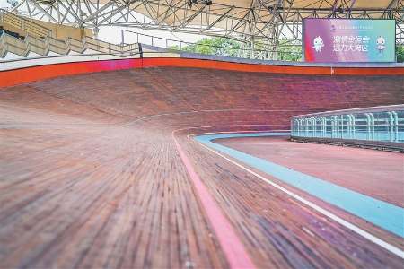 龙岗国际自行车赛场升级备战“十五运” 龙岗国际自行车赛场升级备战“十五运”