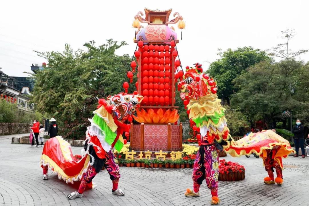 甘坑古镇解锁“五一”新玩法