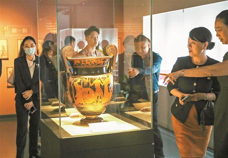 来深博看古希腊彩陶