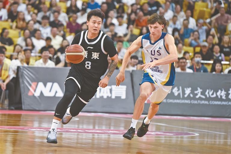 广东全运男篮冲金之旅的终极热身